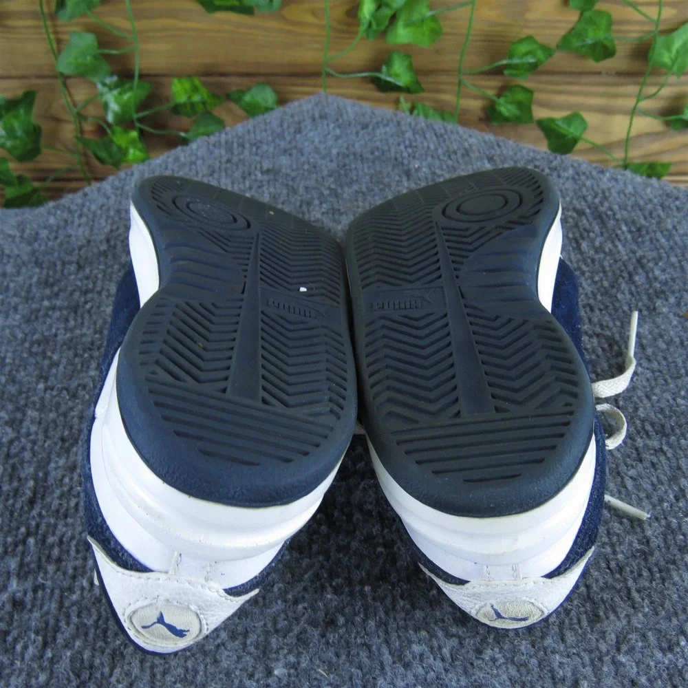 PUMA Sneaker G.V. Monaco‎ Boys Y 1 Medium Athletic White Synthetic Lace Up